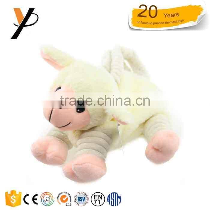 Kids plush animal shaped handbag super soft animal beautiful handbags