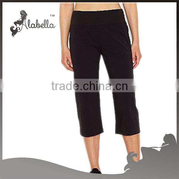 Sexy gym capris design women prevalent yoga leggings pants capri sun