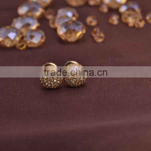 LSE337 men earrings screw back jewelry brass earring low price