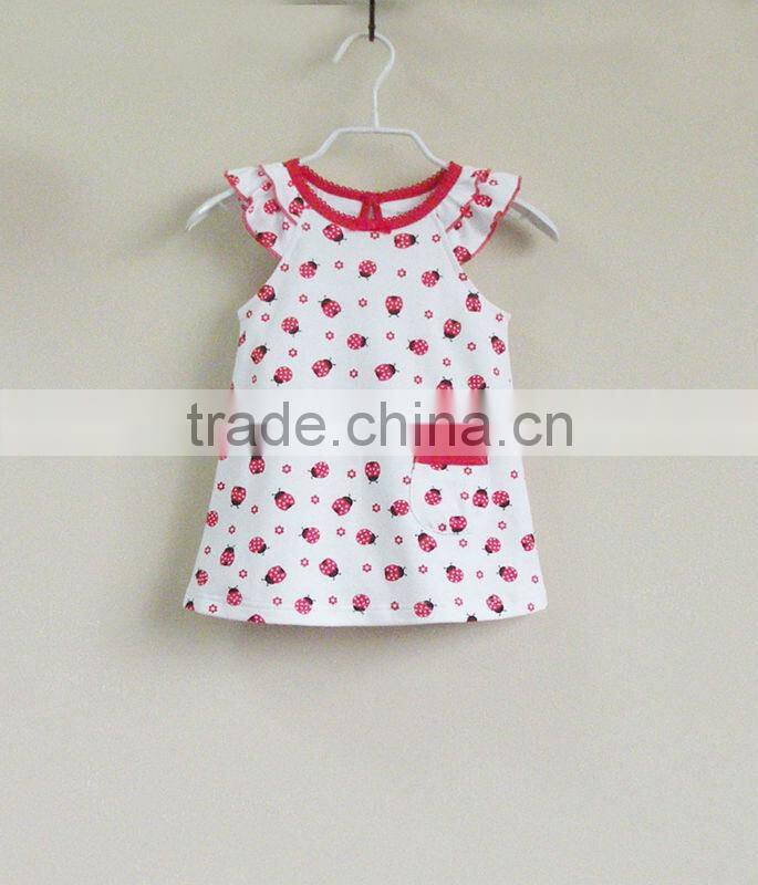 mom and bab 2013 Summer baby clothes 100% cotton girl dress 2pcs set