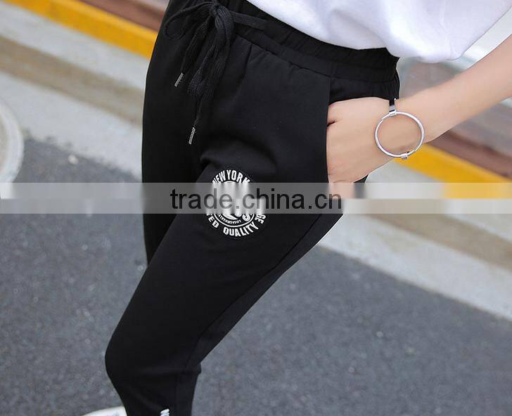 2016 new design custom women's leisure pants