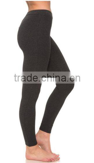 High quality jeggings with hug tight fit, cotton spandex basic leggings for women