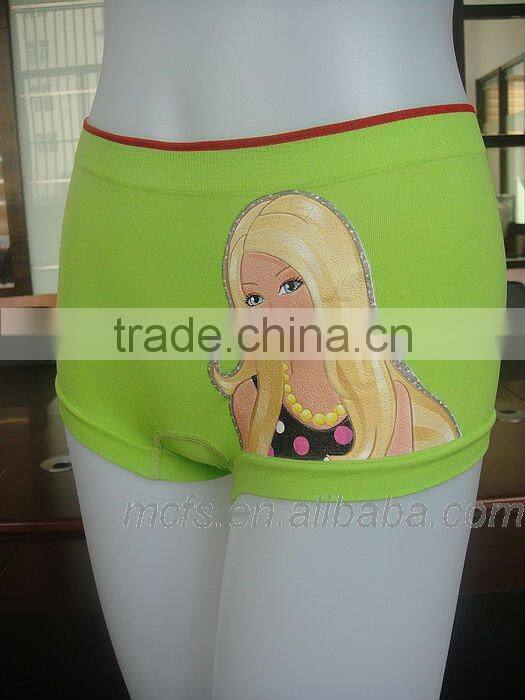 Seamless ladie's boxer shorts panty