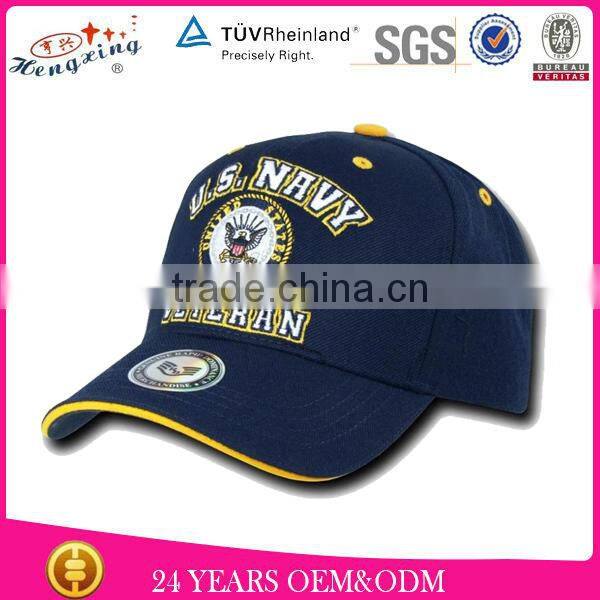Wholesale New Design Fashion Plain Custom Blue Camo Baseball Cap