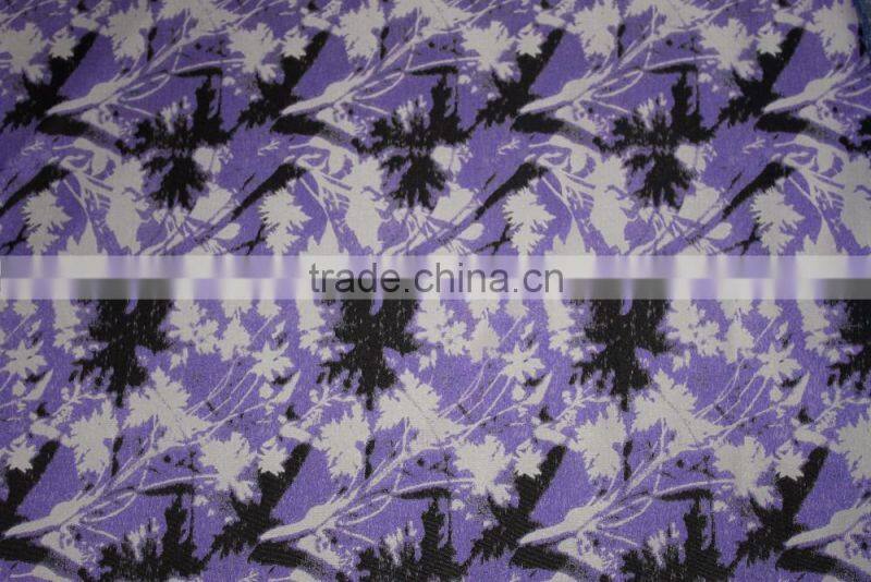 Hot sale Ink painting design garment jacquard fabric