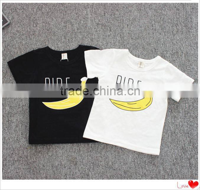 2015 new lovely baby t-shirt 100% pure cotton baby t-shirt