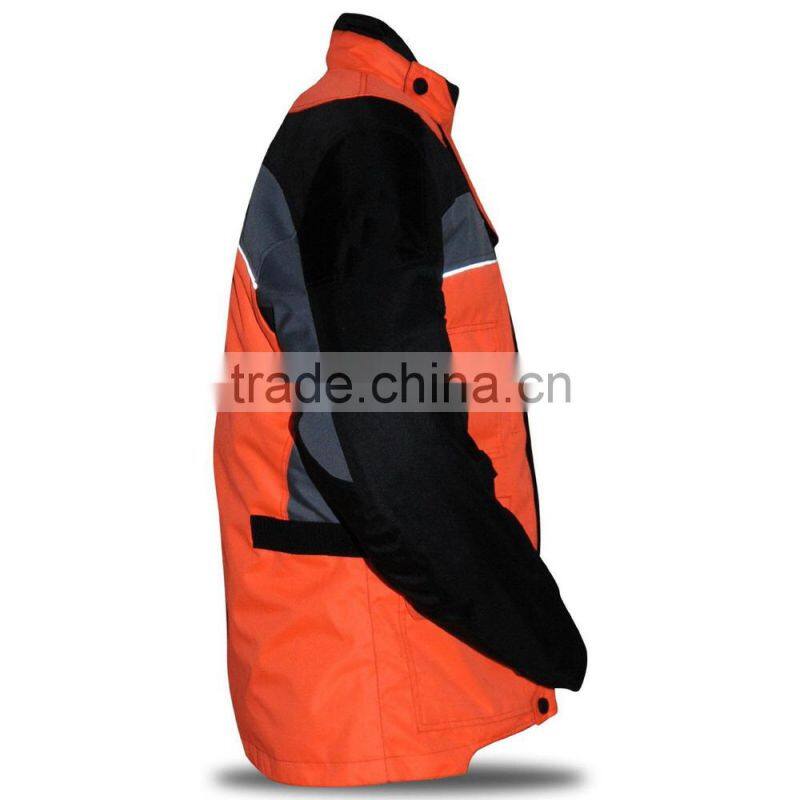 Custom Men Motorbike Textile airbag JACKETS