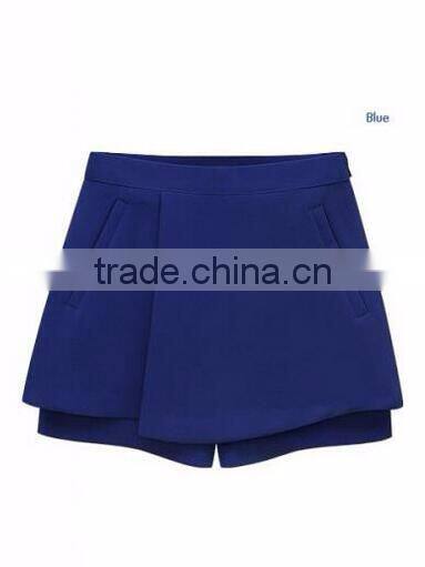 EY0610P 2017 Ladies Irregular Fashion Joker Shorts