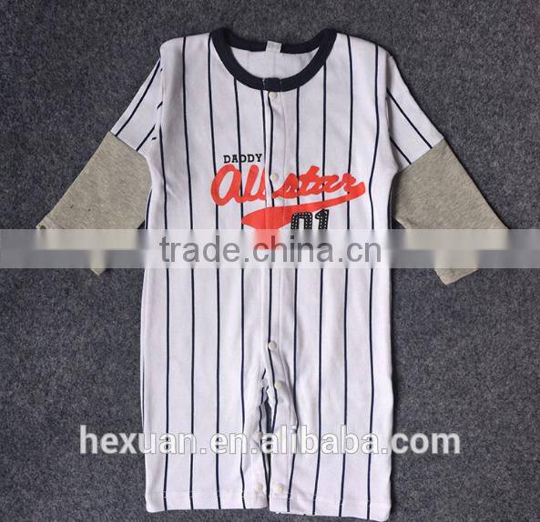 Wholesale newborn baby clothes wholesale long sleeve baby plain cotton