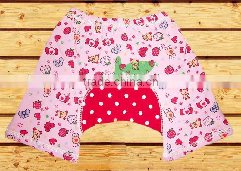 Hot selling Summer infant PP Pants,cotton children Pants,kid's Shorts,24pieces/lot ,sz 6-36 M,8 designs
