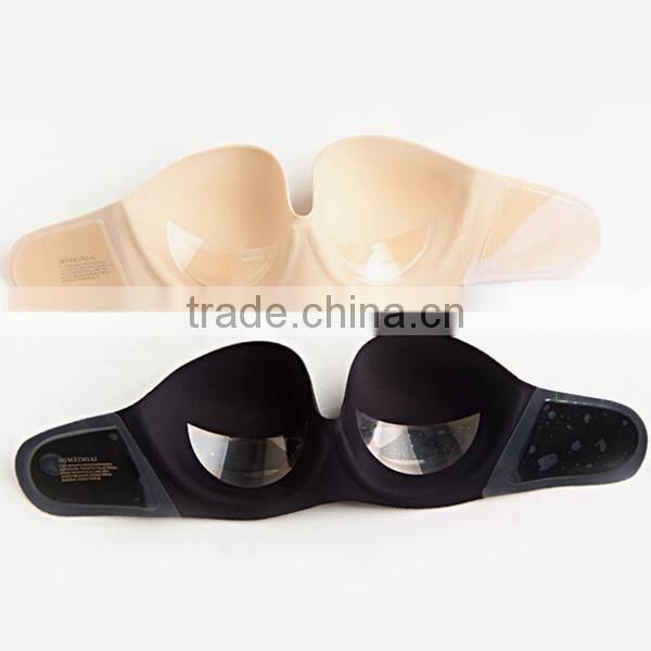 1/2 Cup Spandex Invisible Bra, sexy Invisible Bra