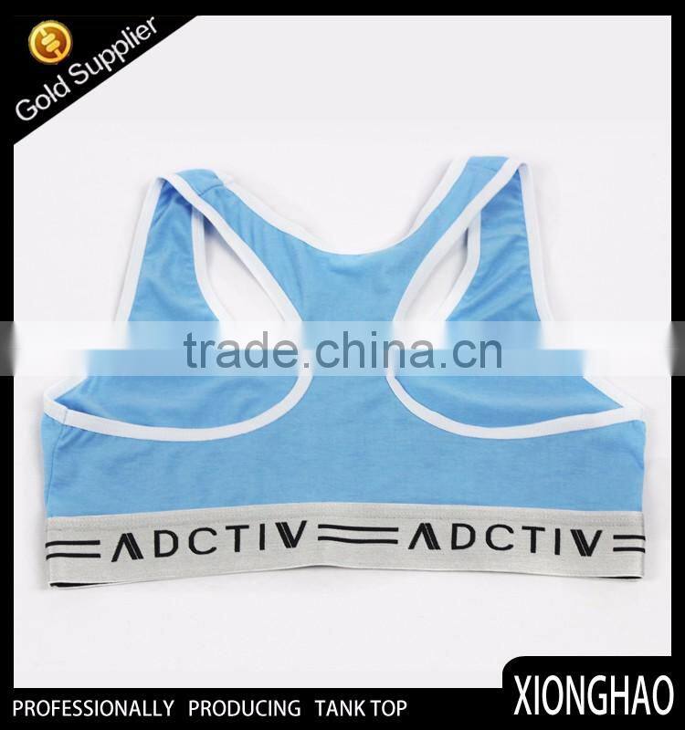 Exporting high quality fashionable youth cotton bralette for Girls
