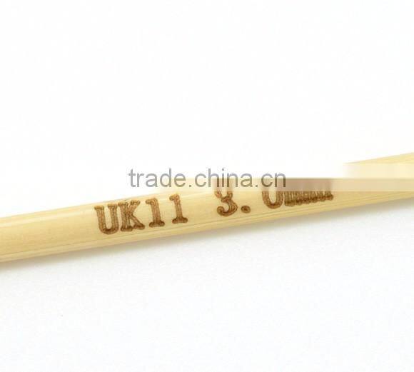 High Quality Bamboo Crochet Hooks( Uk Size 11/3mm ) 15cm