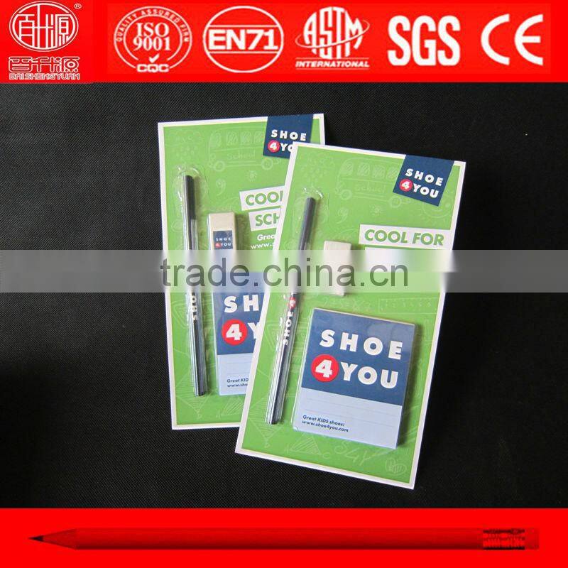 Wooden box color pencil set
