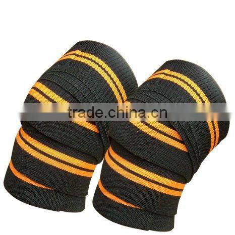 Elasticated Knee Wrap/ Knee Wrap/weight lifting Knee Wrap// RC- Fitness Power Lifting Knee Wraps - Pair