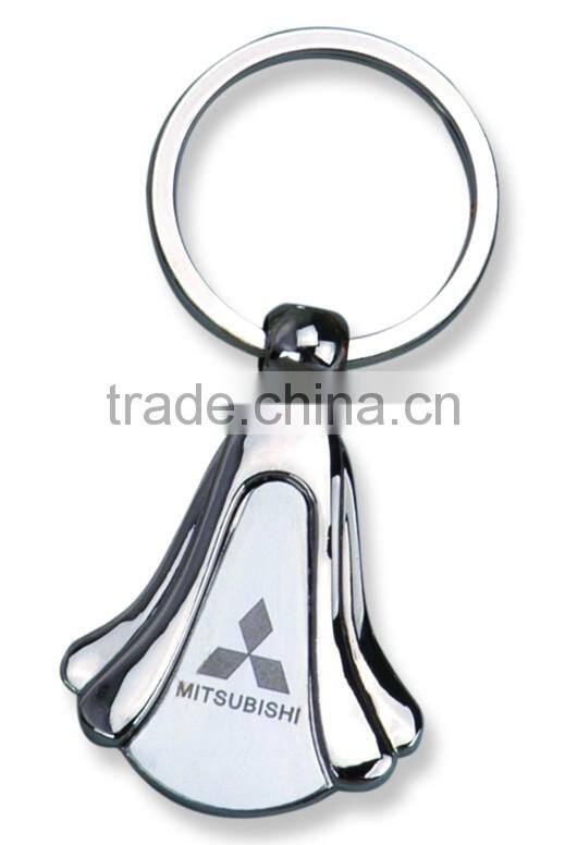 2016 Hot Sale Customized Metal Keychain Car with laser engraving logo