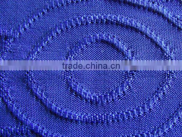 2014 100% polyester jacquard knitting fabric with spandex for dress