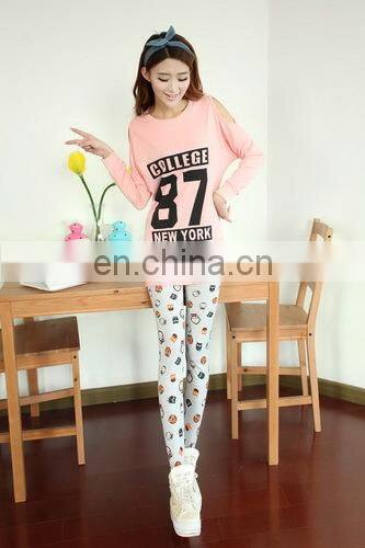 Fashion New Best Selling Lovely Owl Print Ladies/Girls Sexy Legging Pants