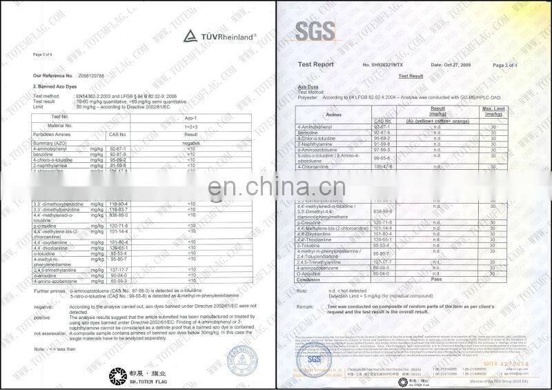 Hot Selling Promotional Mini Table Flag