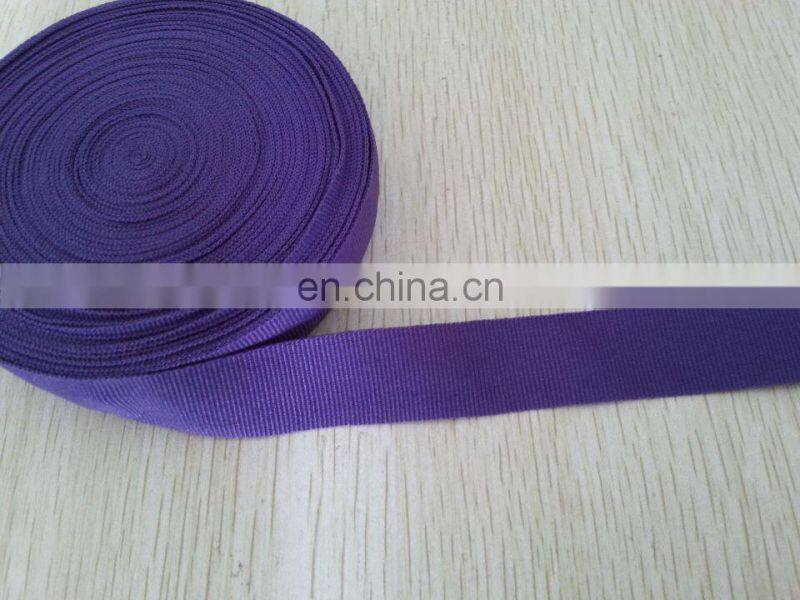 high quality flat woven polyester webbing