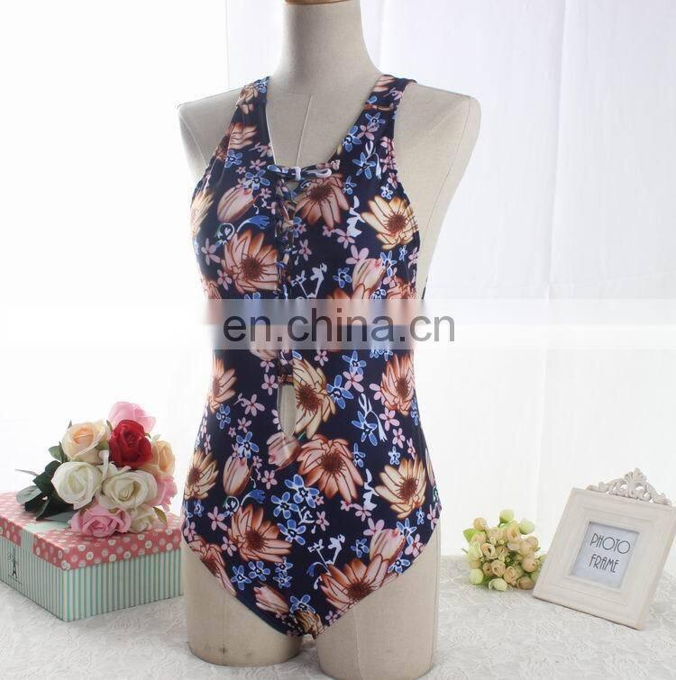 Wholesale printting strapless women bikini