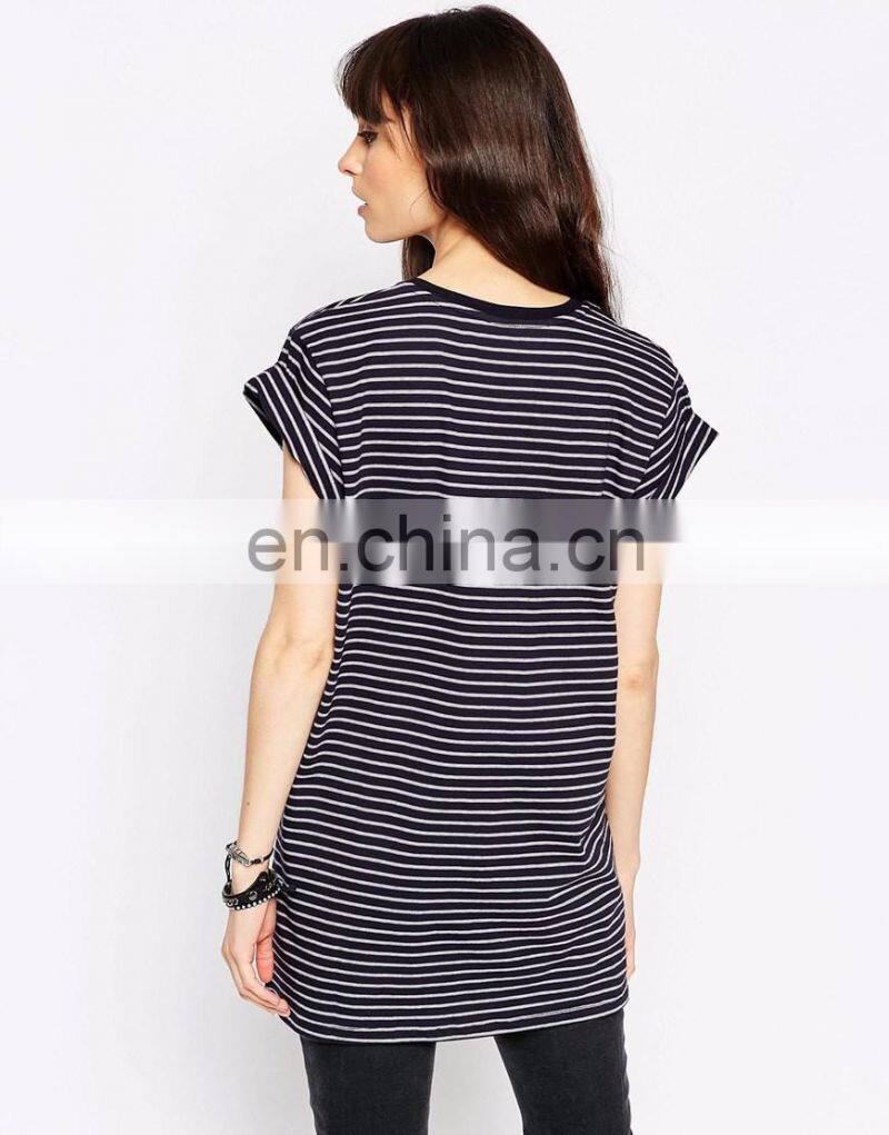 Casual Lady extra long t-shirt for summer in cotton material
