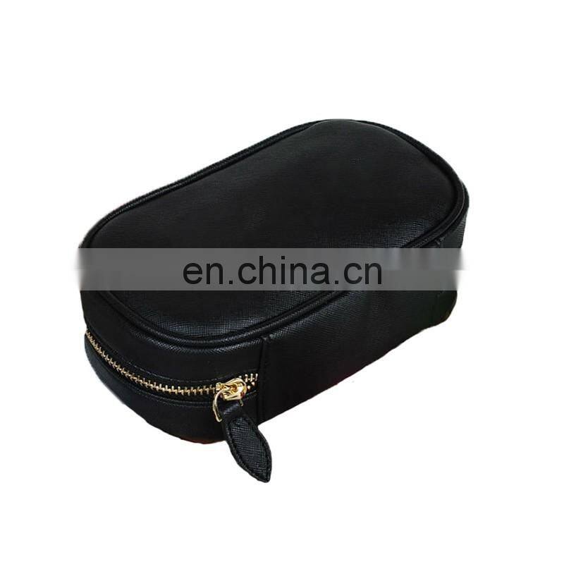 Multifunctional leather carrying 10 bottles corduroy essential oil bag in cosmetic bag promotion real manufacturer zhejiang Chin