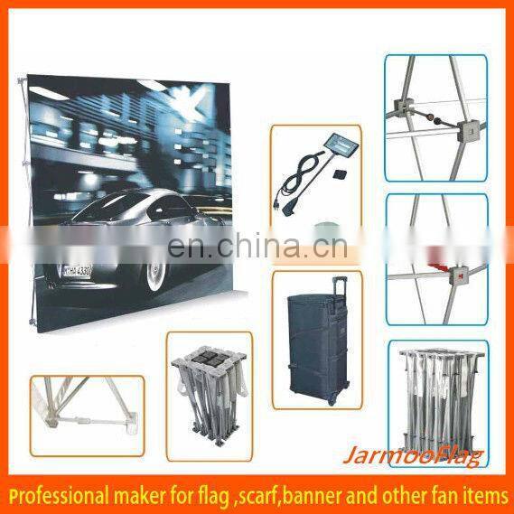 3*3m pop up curved advertising exhibition stand
