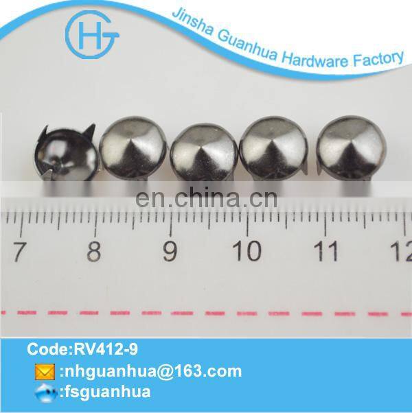 Manufacturing price new design metal dome rivet