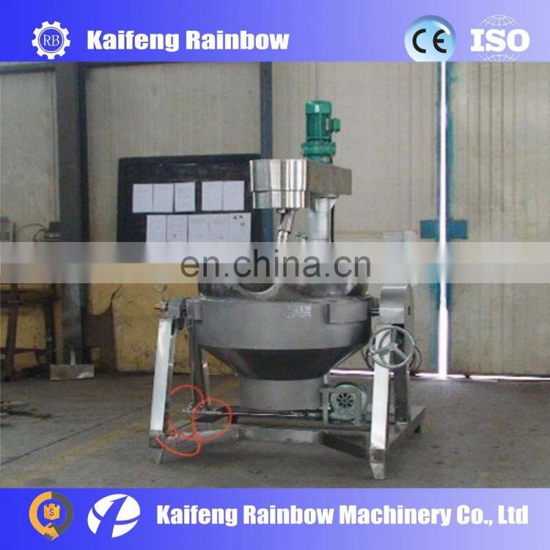 Industry Sanitary Double Jacketed Kettle with stirrer