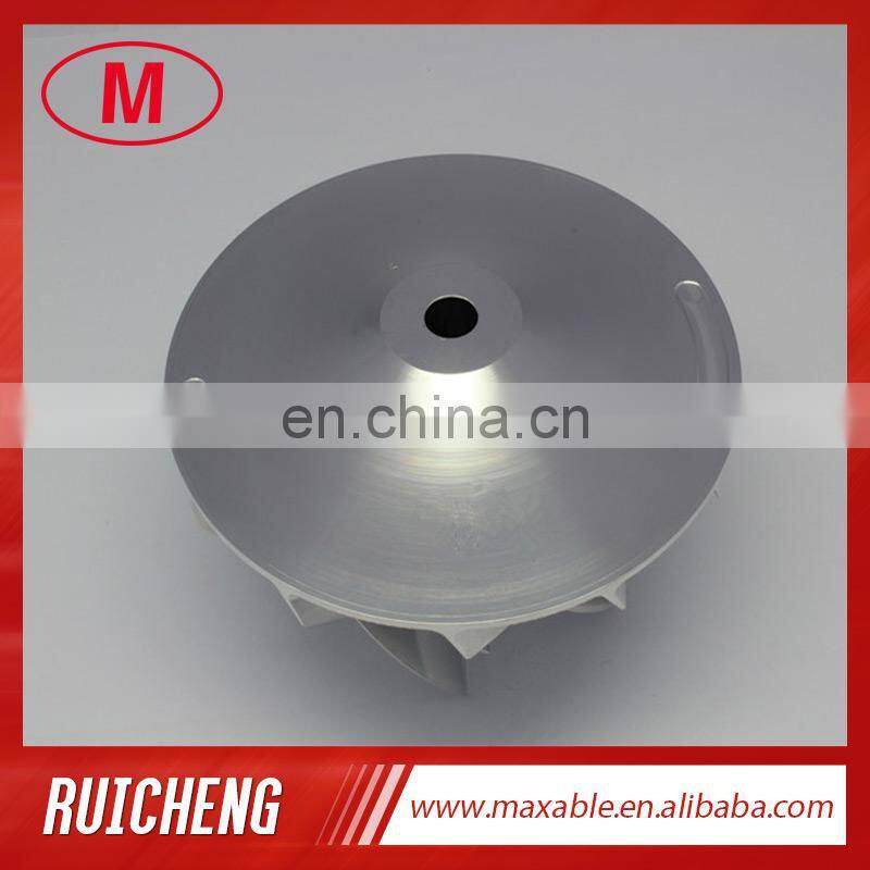 T81 444827-0001/17 75.94/106.00mm 6+6 blades Turbo Billet/milling/aluminum 2618 compressor wheel for 465622-0002/3/4/5/6/7/9/10