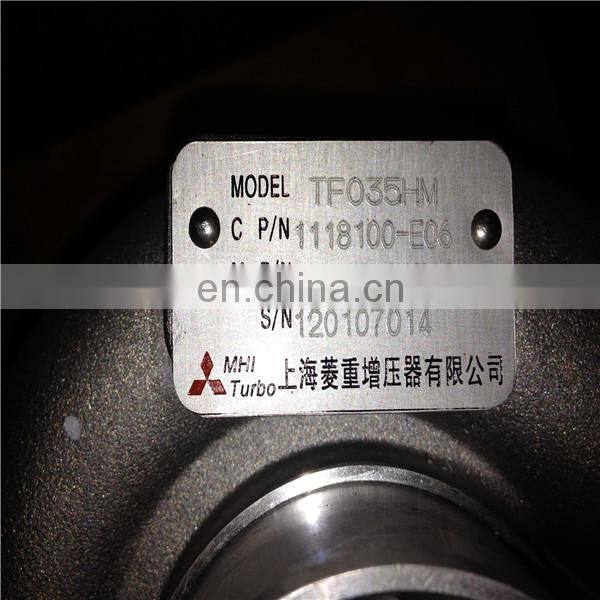 TF035HM 1118100-E06 49135-06710 Turbo for Mit-subishi The Great Wall Haval 2.8T