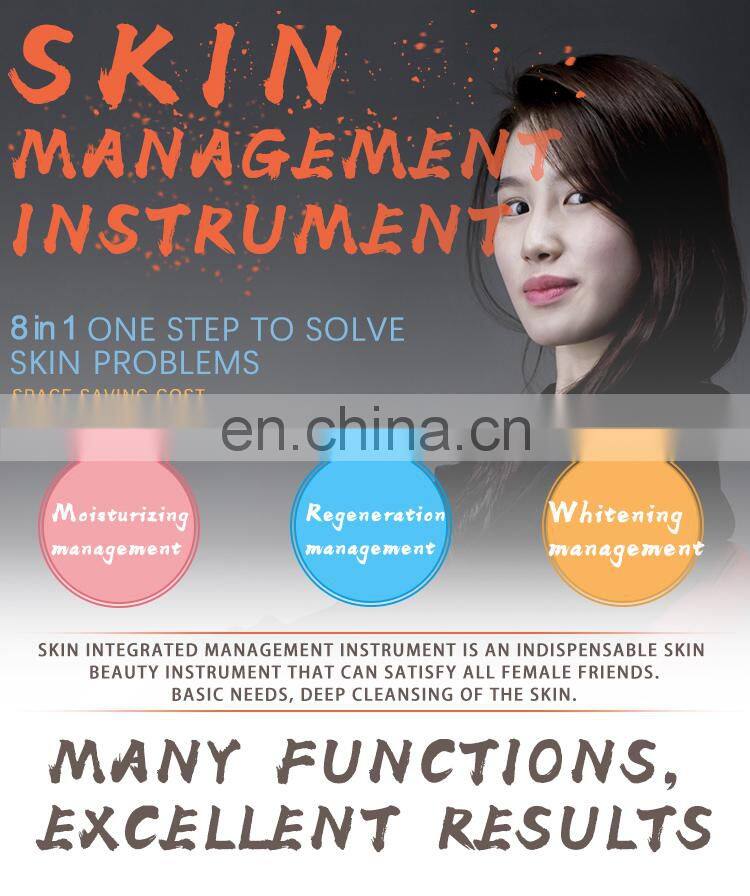 2019 Newest Black Skin Comprehensive Management Instrument Facial Cleaning Beauty Machine