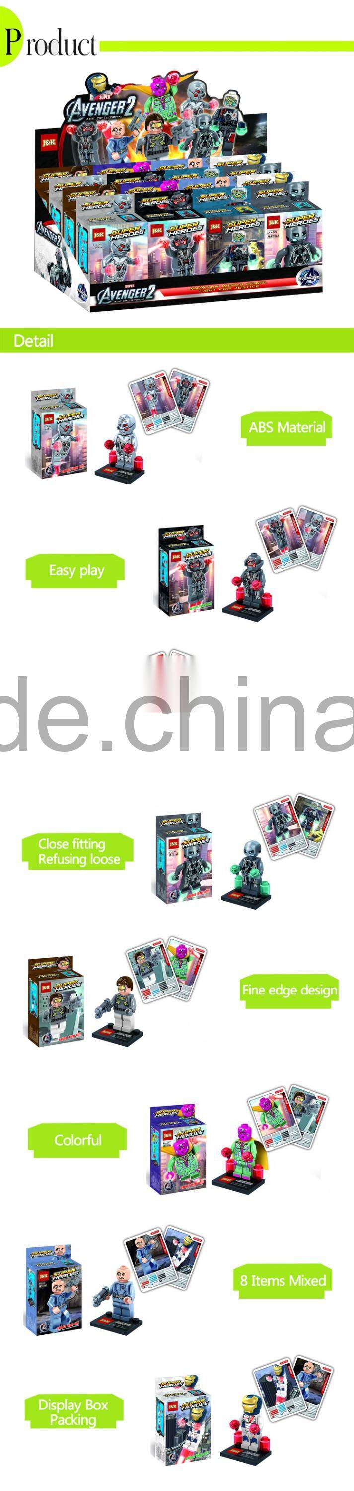 JSTOYS hero sets funny bricks toys,hot sale brick toys