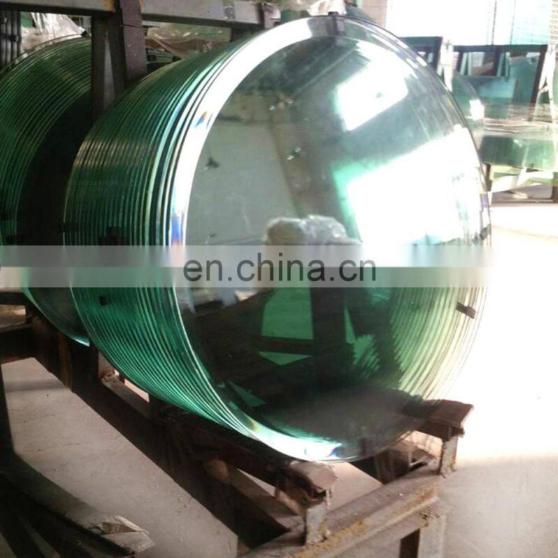 Round glass table tops / transparent coffee table from Chinese factory
