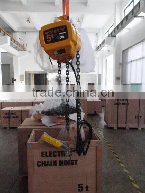 0.3ton Single Chain Type Electric Chain Hoist with Double Speed