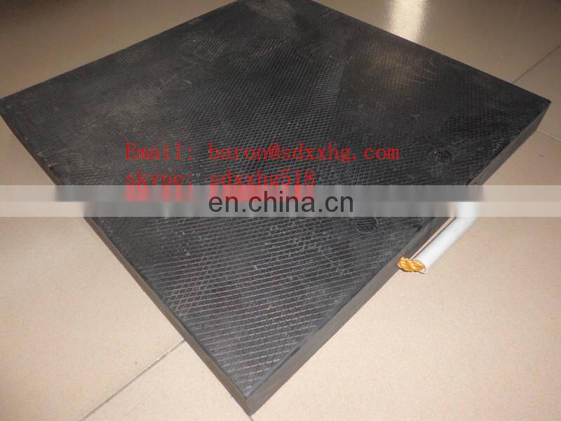 500X500X50mm mobile truck crane outrigger pad, crane stabiliser pad