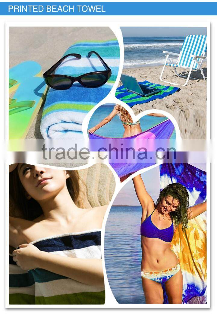 2016 China Super Soft Printed Microfiber Hand Towel