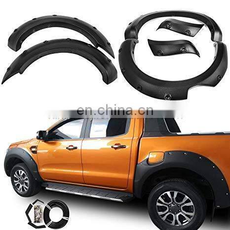 4x4 Abs Plastic Fender Flares For Pickup Ranger Hilux
