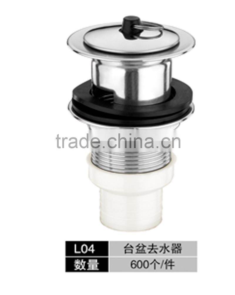 Chaozhou Caitang Wesda Bathroom Accessories 2015 Good quality Stainless Steel basket Strainer Waste Drain