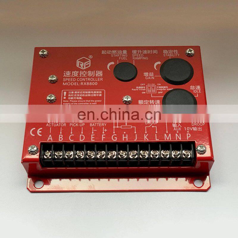 Electric Generator Governor RX8800 AC Motor Speed Controller Replacement Board for ESD5500E C2002