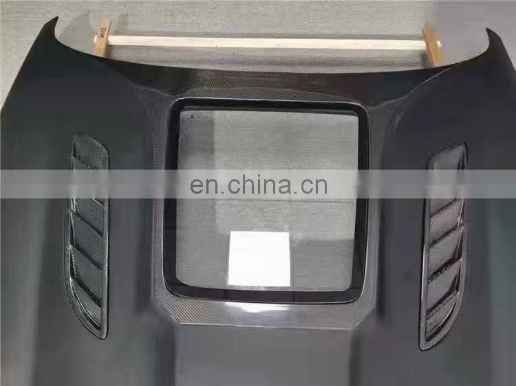 Runde New Arrival Resin Or Carbon Fiber Material For Jaguar F-type Modify IMP Style Transparent Hood Engine Bonnet Hood Cover