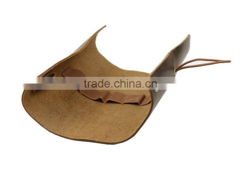 multiple use real crazy horse leather data cable storage bag custom pencil bag roll organizer