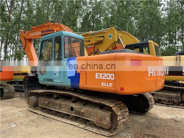 Hitachi used crawler excavator ex200 , Second hand hitachi hydraulic machine , Hitachi ex200 ex120 ex60
