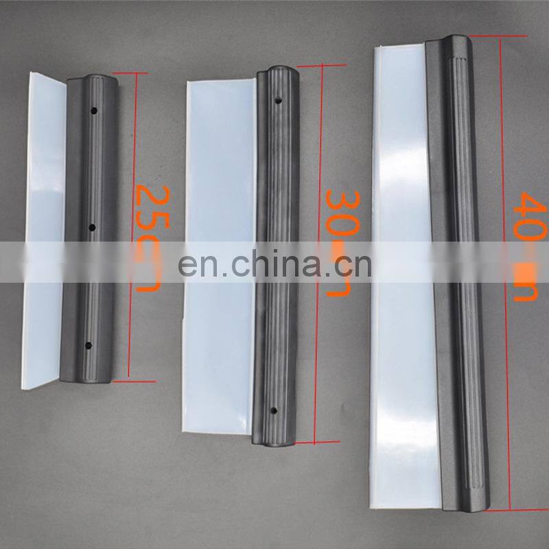 Flexible Soft Silicone Wiper Car Window Cleaning Glass Scraper Silicone Handy Squeegee Car Blade Clean Scraping Film Scraper