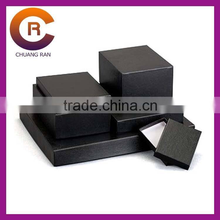 Matte lamination cardboard printed custom blank jewelry box