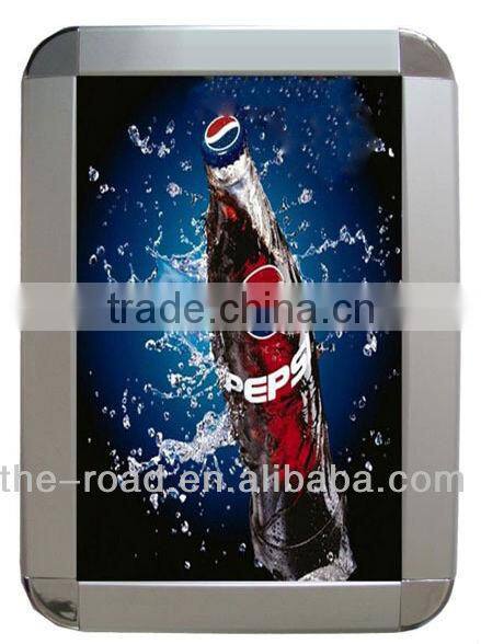 Advertising Open poster frame in elevator