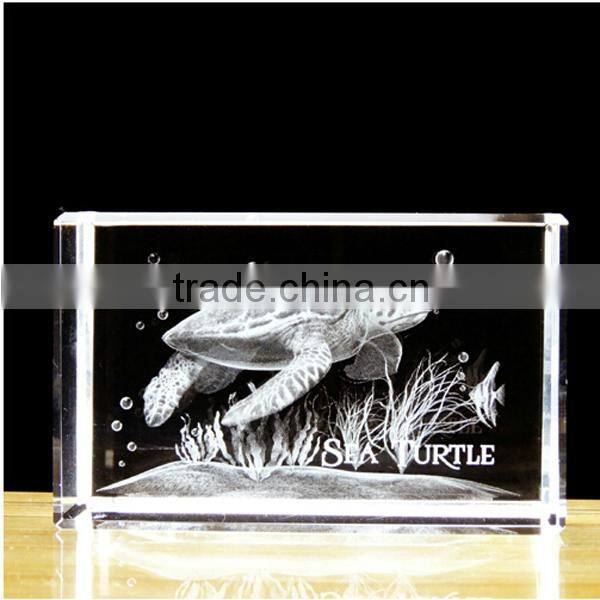 crystal block for engraving in souvenirs Christian gift