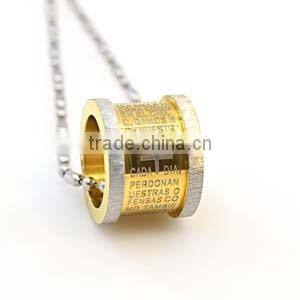 Fashion jewelry 2016 pendants charms necklace set jewelry gold pendant