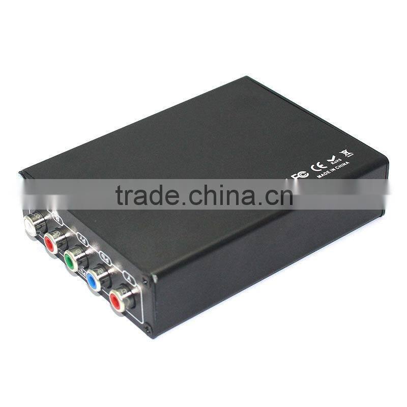 Video Converter HDMI to YPbPr R/L Audio with high resolution HDMI Converter
